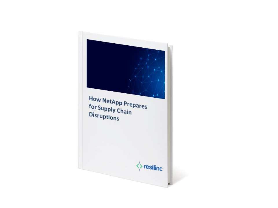 How Netapp prepares for supply chain disruptions