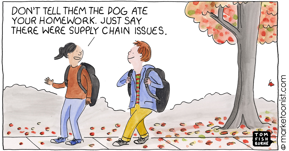 Supply chained and tickled