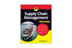 The cover of supply chain management for dummies. 