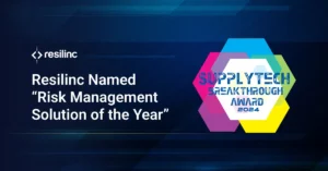Read more about the article Resilinc Named “Risk Management Solution of the Year” for 2024 by Market Intelligence Firm SupplyTech Breakthrough