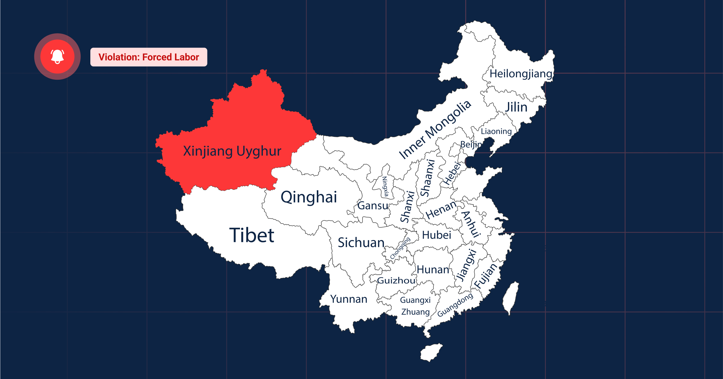 Map of China