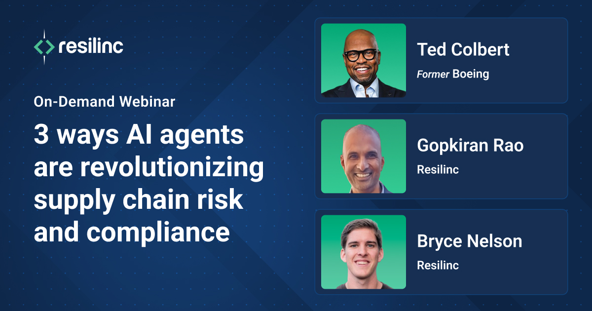 Thumbnail-on-demand-3 ways AI agents are revolutionizing supply chain risk and compliance
