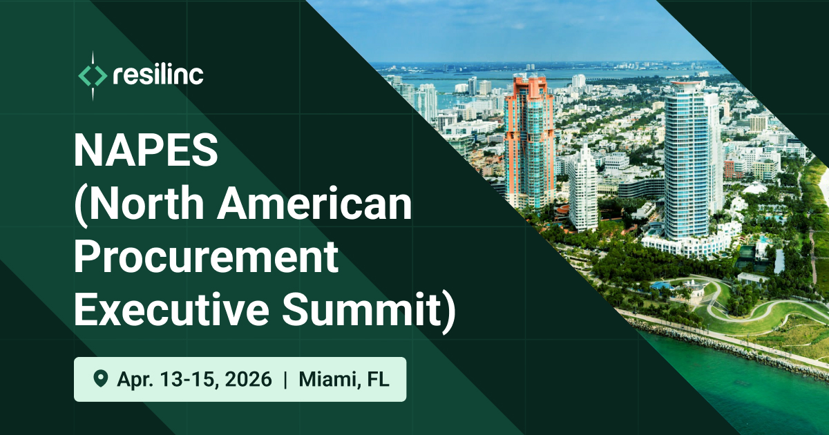 NAPES (North American Procurement Executive Summit) event