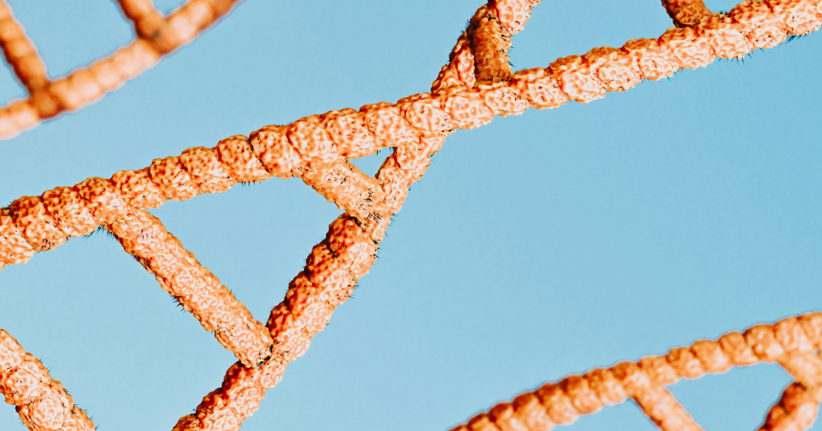 Photo of DNA strands for pharma industry