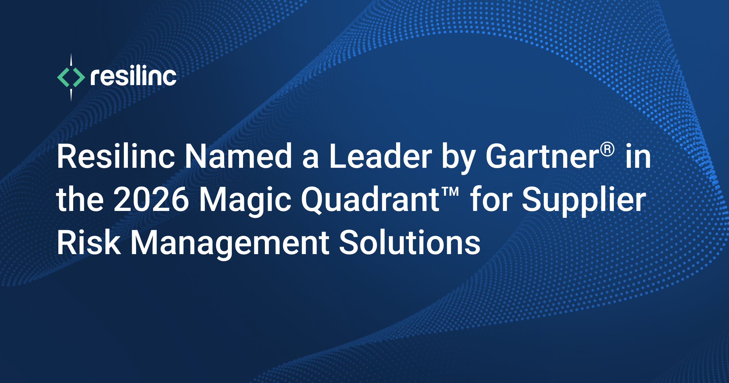 Garter Magic Quadrant announcement