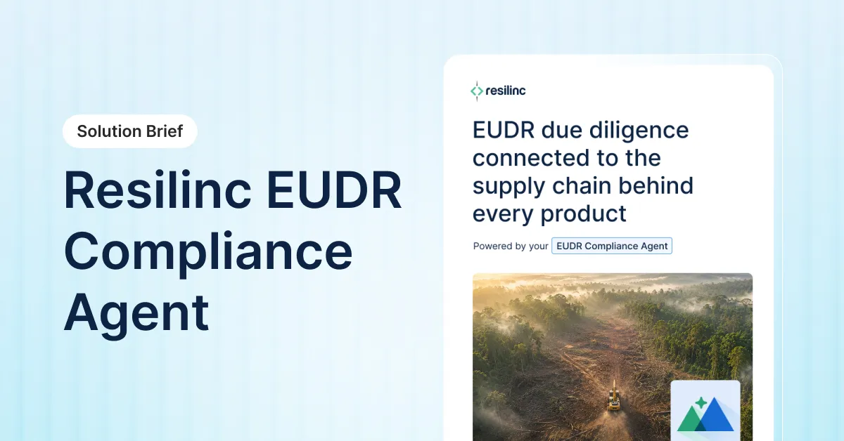 EUDR Solution Brief
