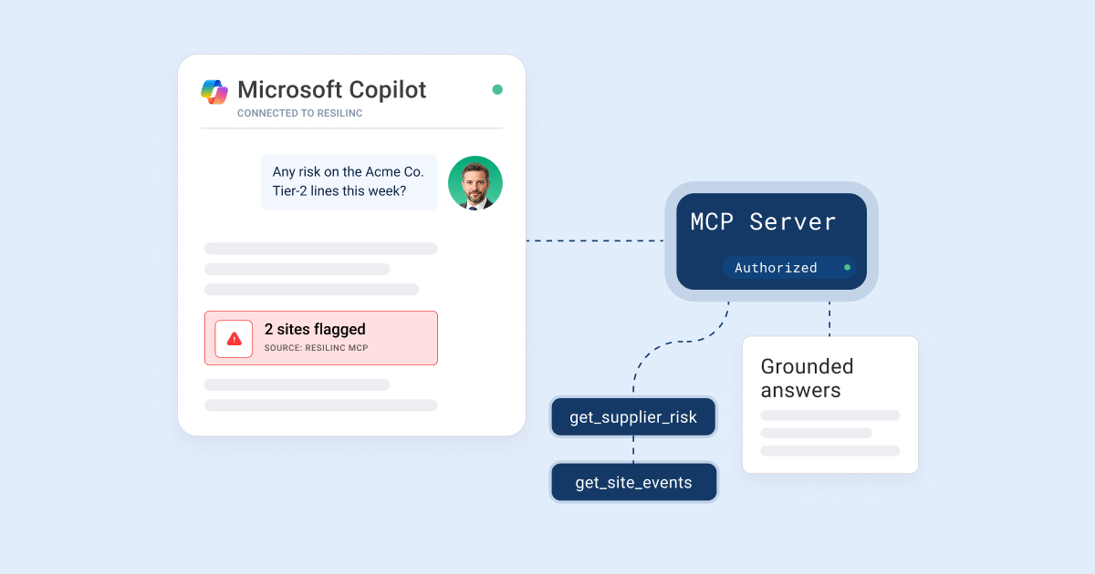 Microsoft 365 Copilot with Resilinc image