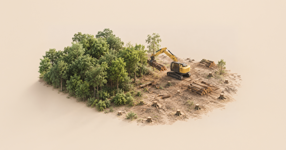 Image representing deforestation
